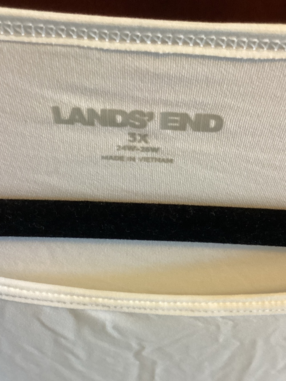 Lands' End Long Sleeve Swim Scoop Neck Top - Picture 2 of 2